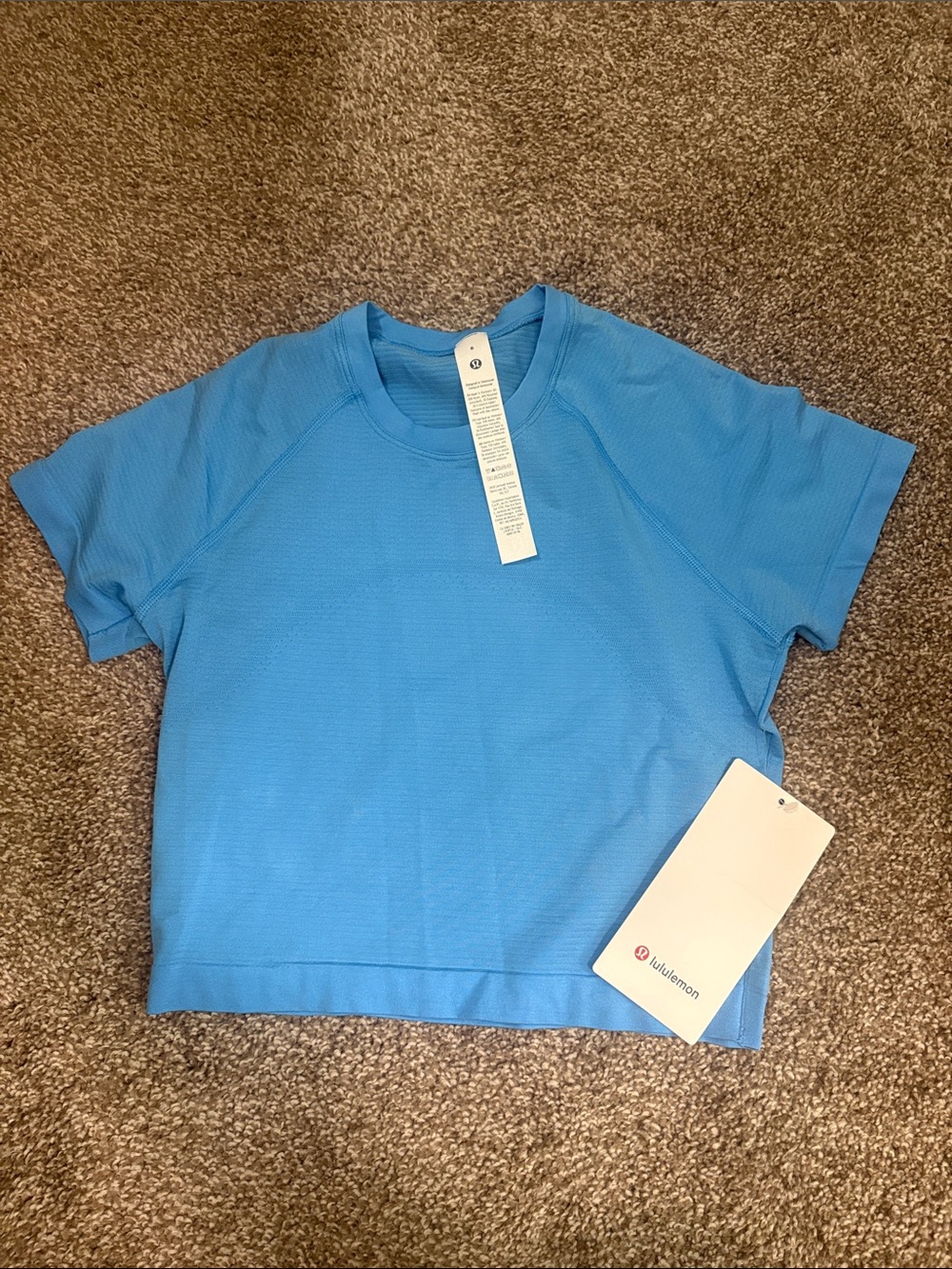 Women’s Lululemon Swiftly Tech Cropped Top - Picture 1 of 4